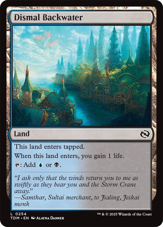 Dismal Backwater [Tarkir: Dragonstorm] 254