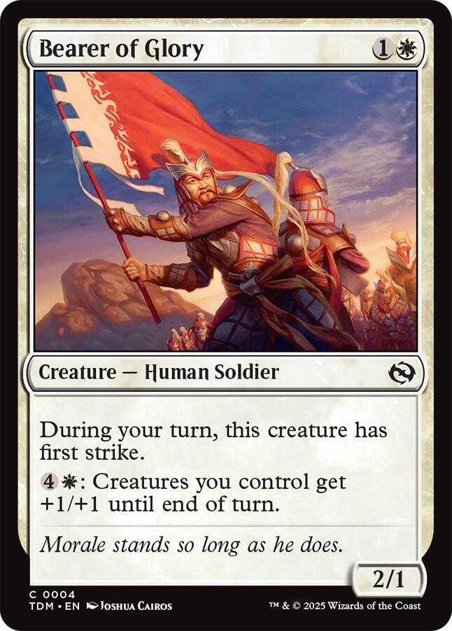 Bearer of Glory [Tarkir: Dragonstorm] 4
