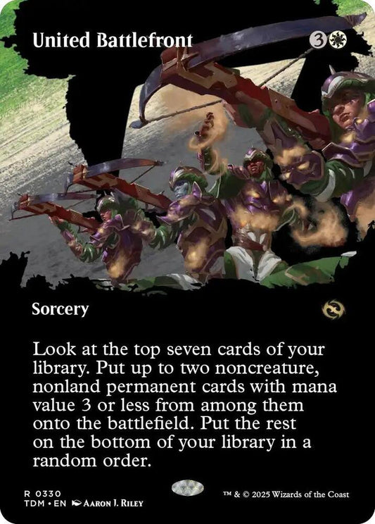 United Battlefront (Borderless) [Tarkir: Dragonstorm] 330