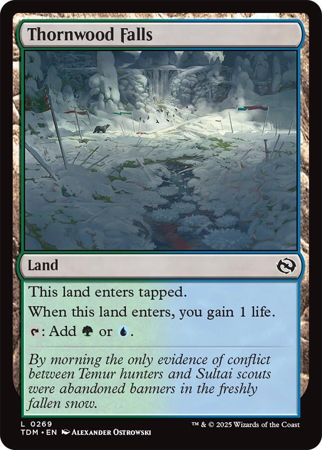 Thornwood Falls [Tarkir: Dragonstorm] 269