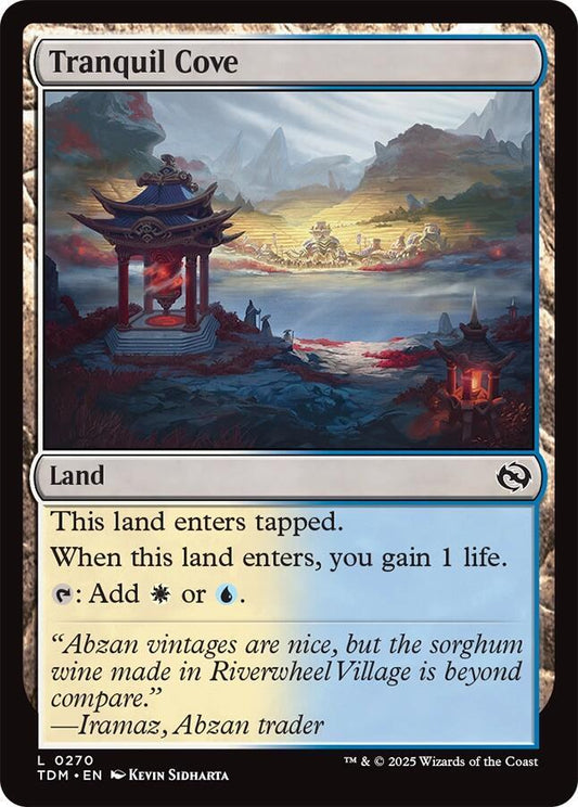 Tranquil Cove [Tarkir: Dragonstorm] 270