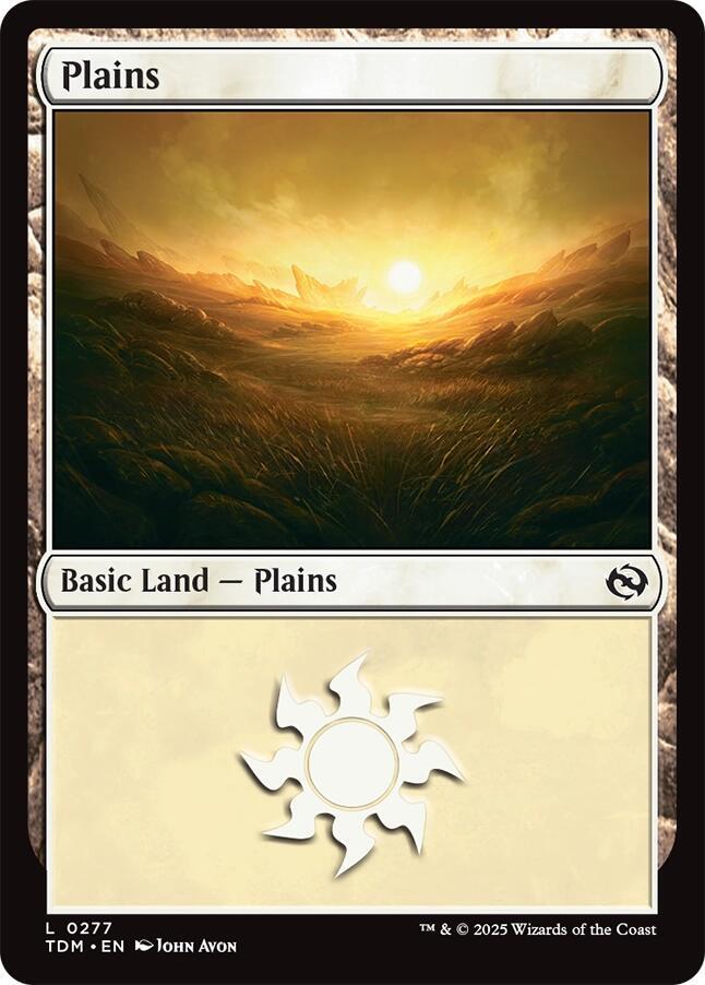 Plains (0277) [Tarkir: Dragonstorm] 277
