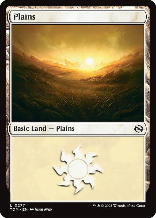 Plains (0277) [Tarkir: Dragonstorm] 277