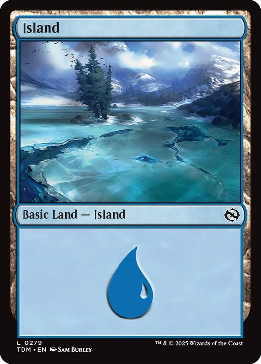 Island (0279) [Tarkir: Dragonstorm] 279