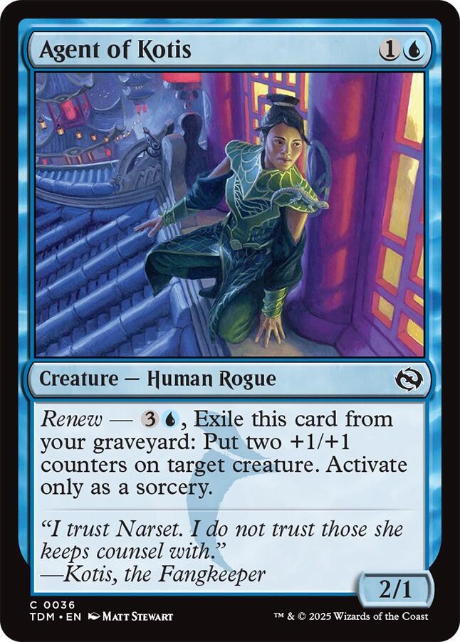 Agent of Kotis [Tarkir: Dragonstorm] 36