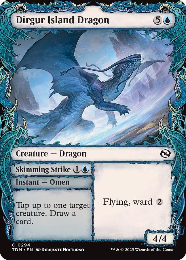 Dirgur Island Dragon (Showcase) [Tarkir: Dragonstorm] 294