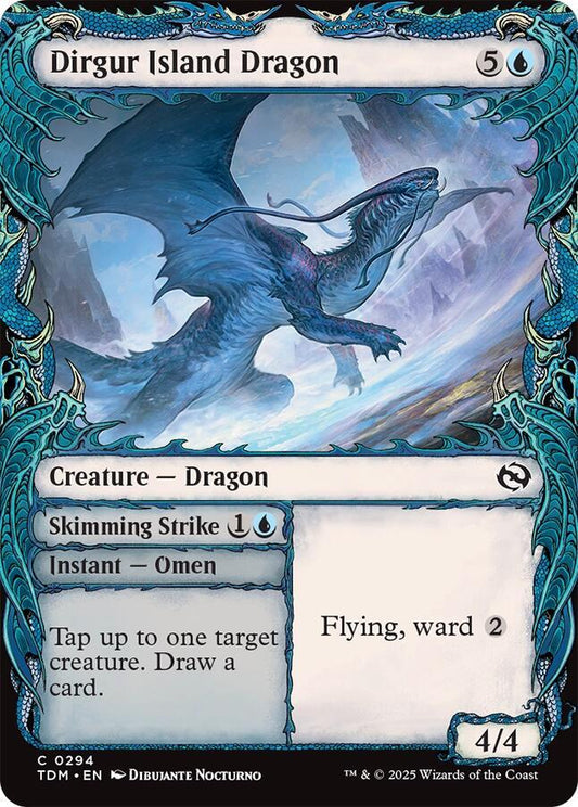 Dirgur Island Dragon (Showcase) [Tarkir: Dragonstorm] 294