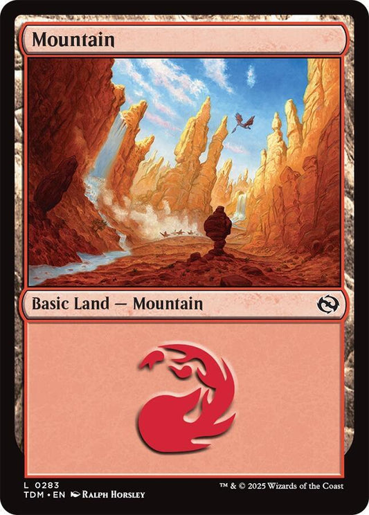 Mountain (0283) [Tarkir: Dragonstorm] 283