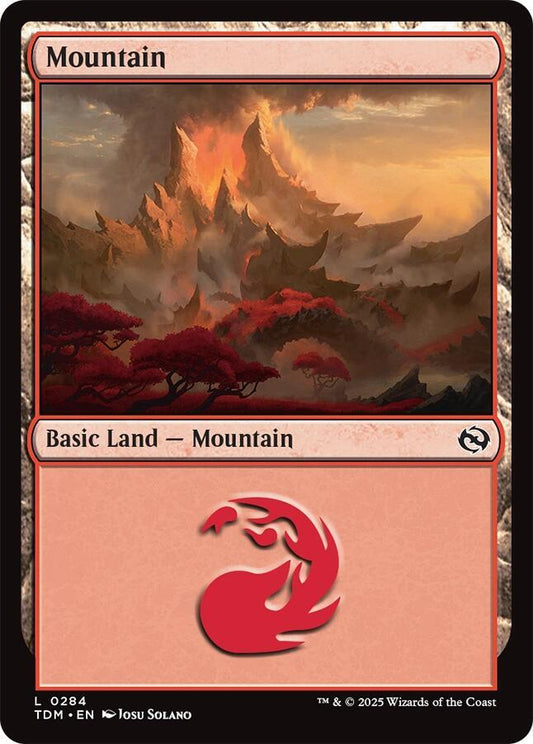 Mountain (0284) [Tarkir: Dragonstorm] 284