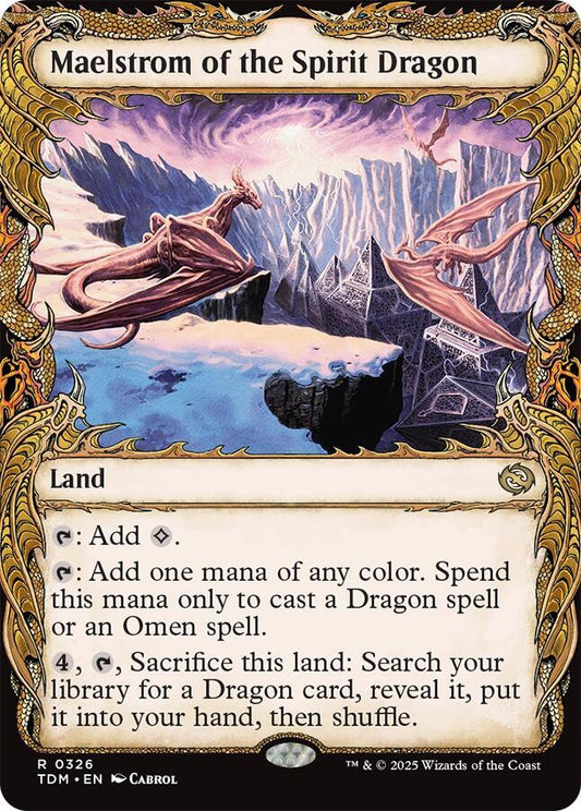 Maelstrom of the Spirit Dragon (Showcase) [Tarkir: Dragonstorm] 326