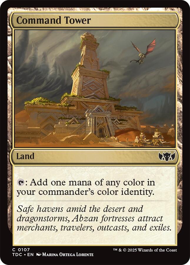 Command Tower [Commander: Tarkir: Dragonstorm] 107