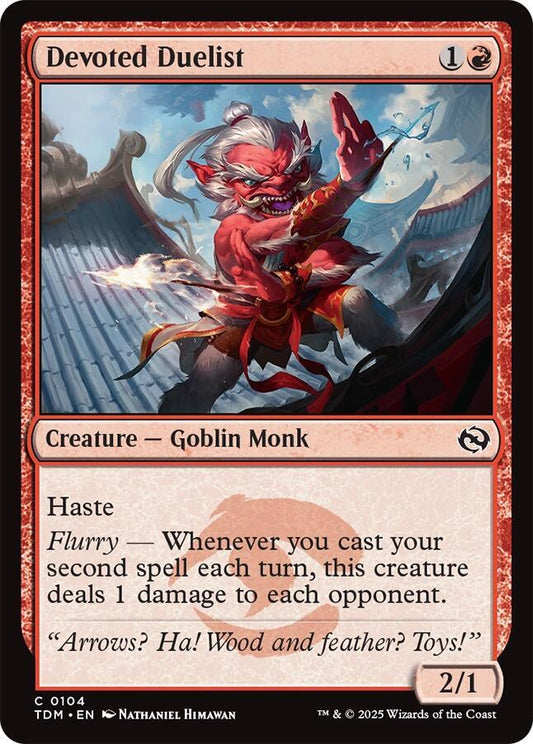 Devoted Duelist [Tarkir: Dragonstorm] 104