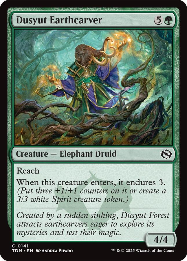Dusyut Earthcarver [Tarkir: Dragonstorm] 141