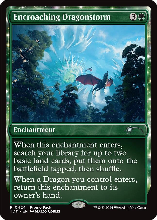 Encroaching Dragonstorm [Promo Pack: Tarkir: Dragonstorm] 424