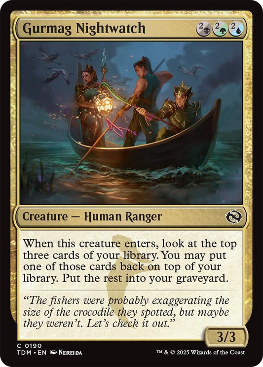Gurmag Nightwatch [Tarkir: Dragonstorm] 190