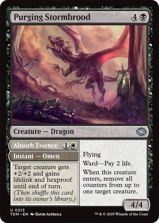 Purging Stormbrood [Tarkir: Dragonstorm] 213