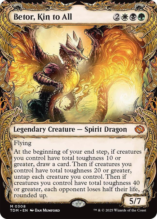 Betor, Kin to All (Showcase) [Tarkir: Dragonstorm] 308