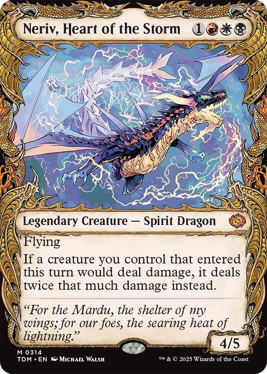 Neriv, Heart of the Storm (Showcase) [Tarkir: Dragonstorm] 314