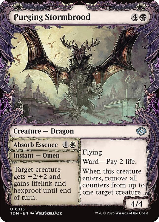 Purging Stormbrood (Showcase) [Tarkir: Dragonstorm] 315