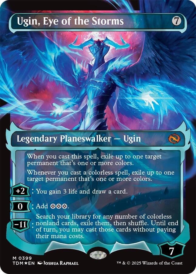 Ugin, Eye of the Storms (Showcase) [Tarkir: Dragonstorm] 399