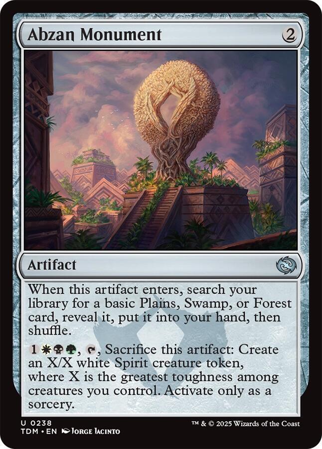 Abzan Monument [Tarkir: Dragonstorm] 238