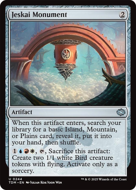 Jeskai Monument [Tarkir: Dragonstorm] 244