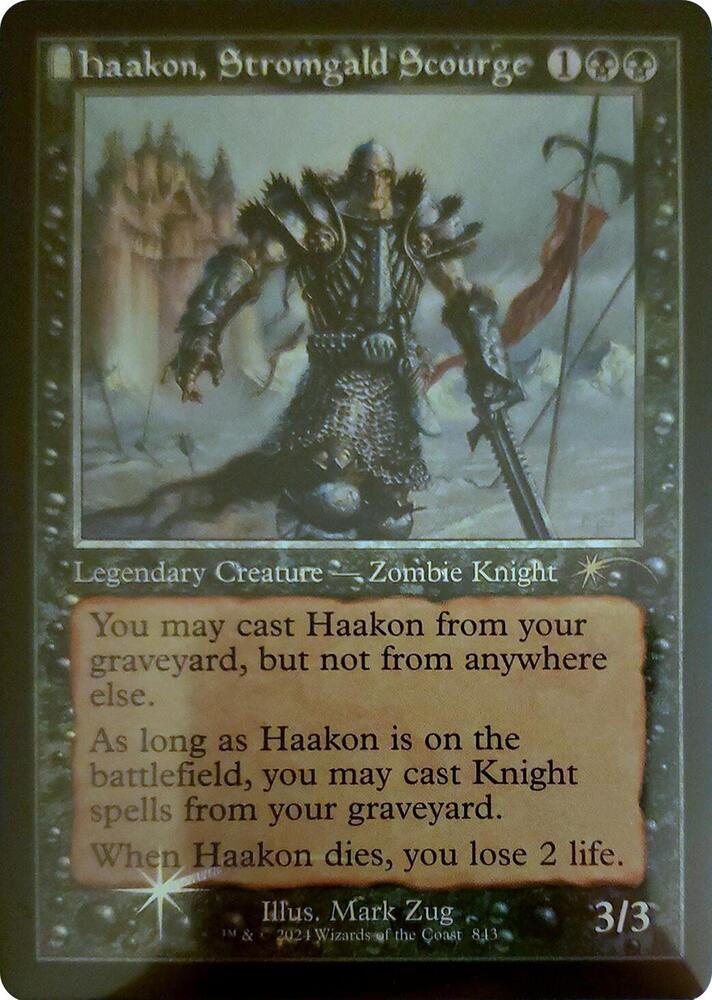 Haakon, Stromgald Scourge (Retro Frame) [Secret Lair Drop Series] 843