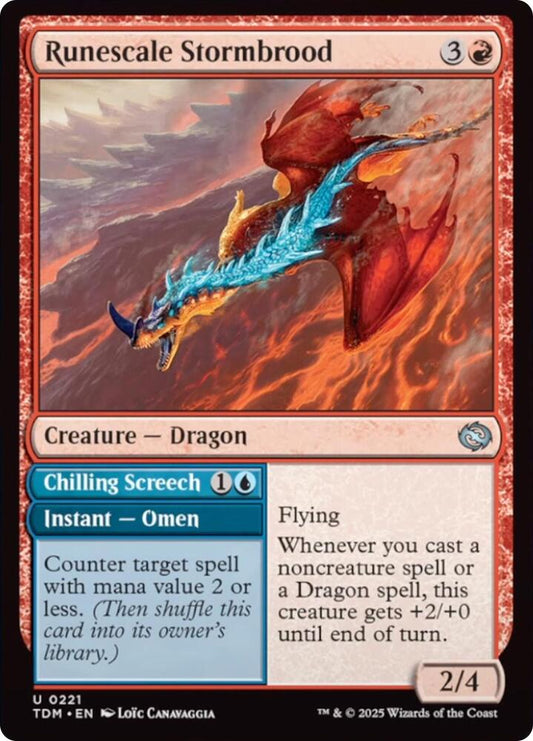 Runescale Stormbrood [Tarkir: Dragonstorm] 221