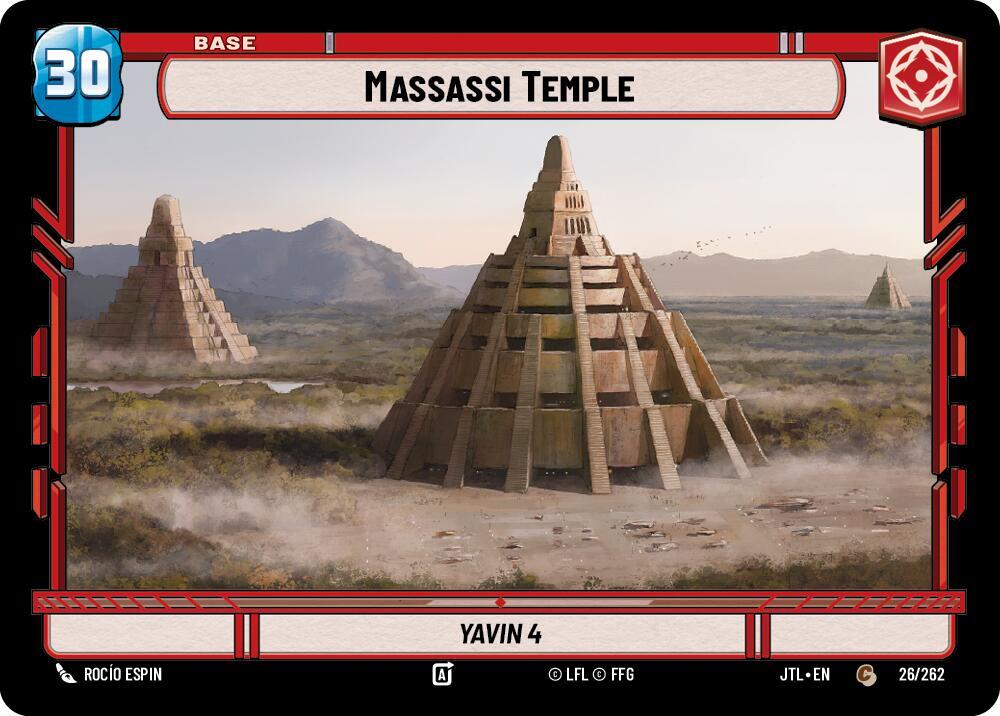 Massassi Temple // X-Wing [Jump to Lightspeed] 026/262 // T02/T04