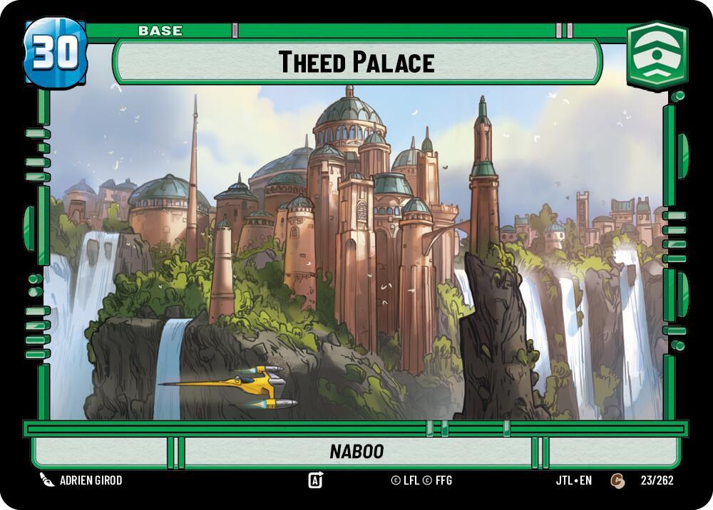 Theed Palace // TIE Fighter [Jump to Lightspeed] 023/2262 // T01/T04