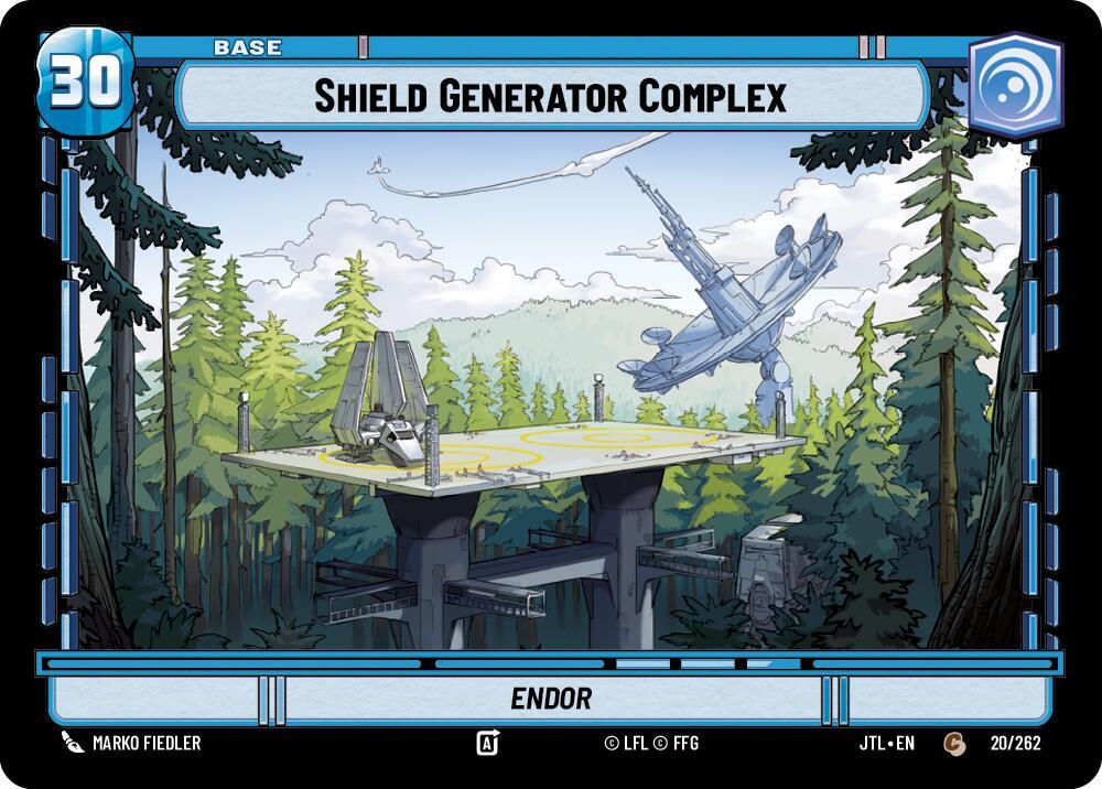 Shield Generator Complex // X-Wing [Jump to Lightspeed] 020/262 // T02/T04
