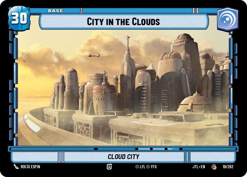 City in the Clouds // X-Wing [Jump to Lightspeed] 019/262 // T02/T04