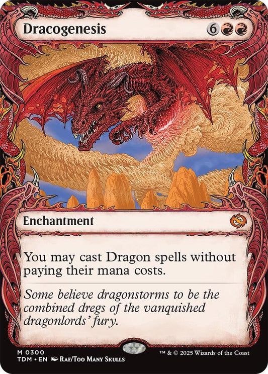 Dracogenesis (0300) (Showcase) [Tarkir: Dragonstorm] 300