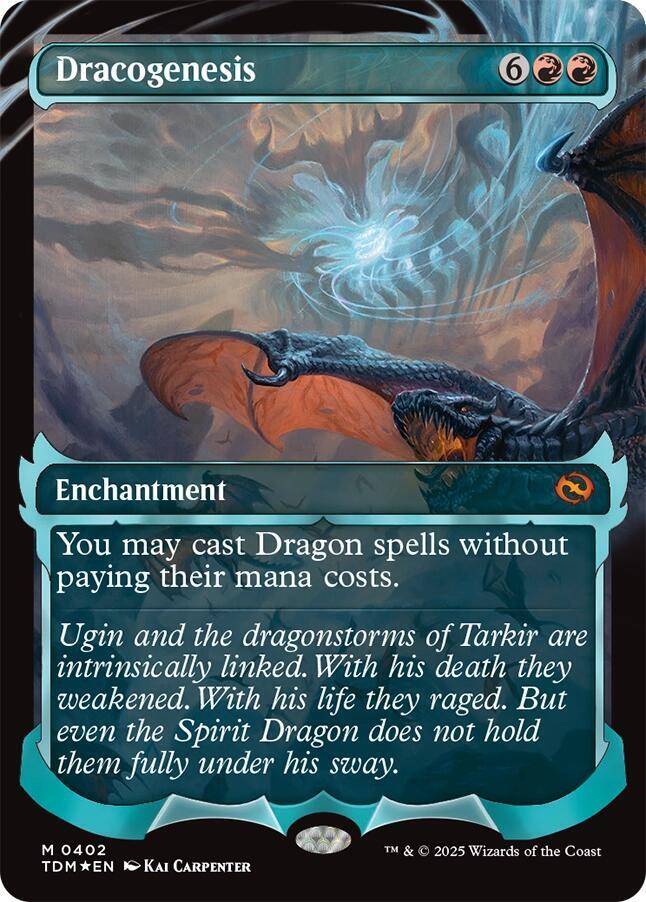Dracogenesis (0402) (Showcase) [Tarkir: Dragonstorm] 402