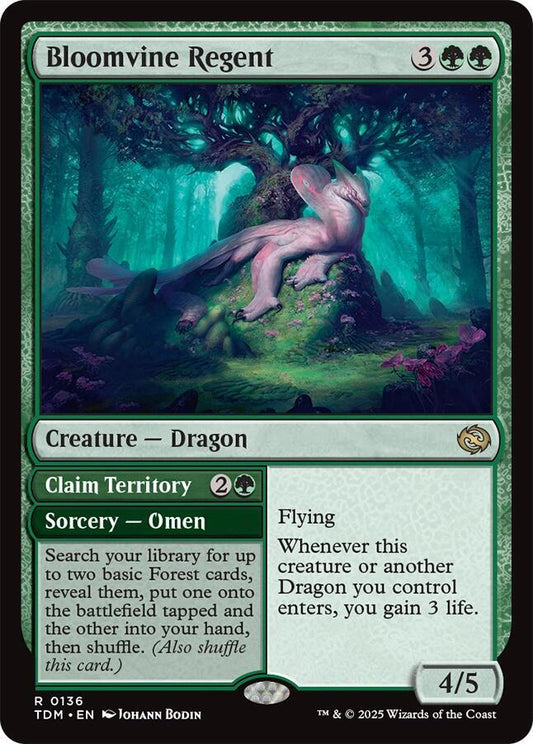 Bloomvine Regent [Tarkir: Dragonstorm] 136