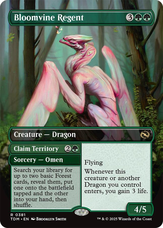 Bloomvine Regent (Borderless) [Tarkir: Dragonstorm] 381