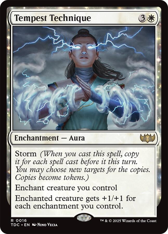 Tempest Technique [Commander: Tarkir: Dragonstorm] 16
