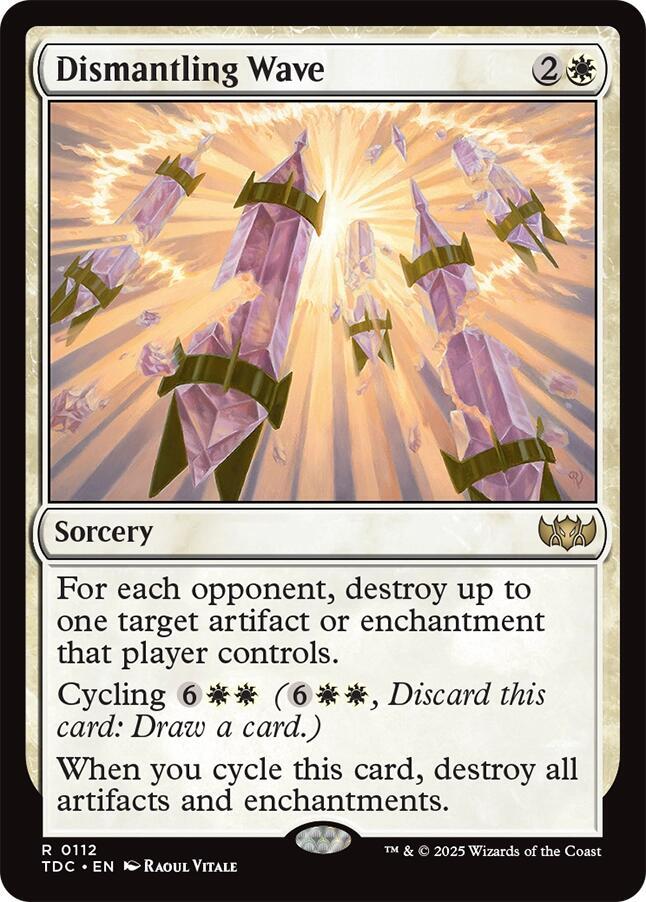 Dismantling Wave [Commander: Tarkir: Dragonstorm] 112