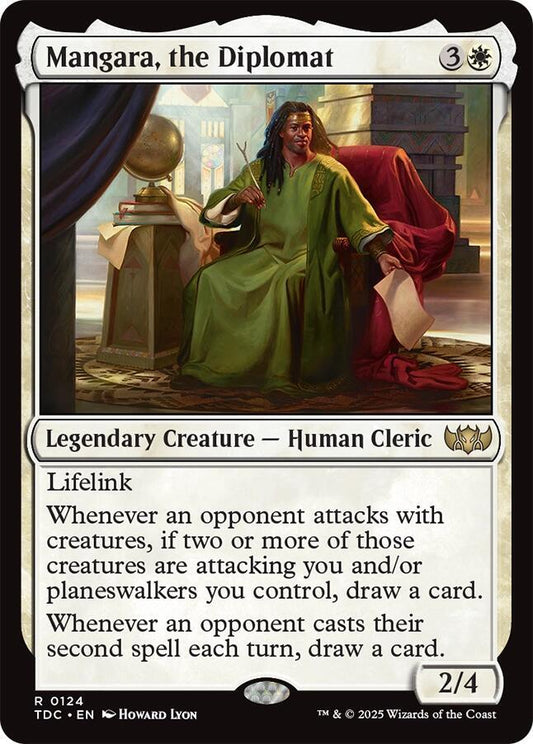 Mangara, the Diplomat [Commander: Tarkir: Dragonstorm] 124