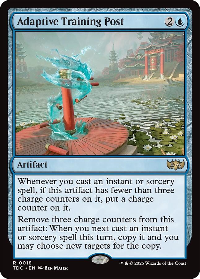 Adaptive Training Post [Commander: Tarkir: Dragonstorm] 18