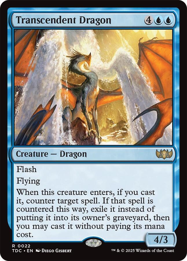 Transcendent Dragon [Commander: Tarkir: Dragonstorm] 22