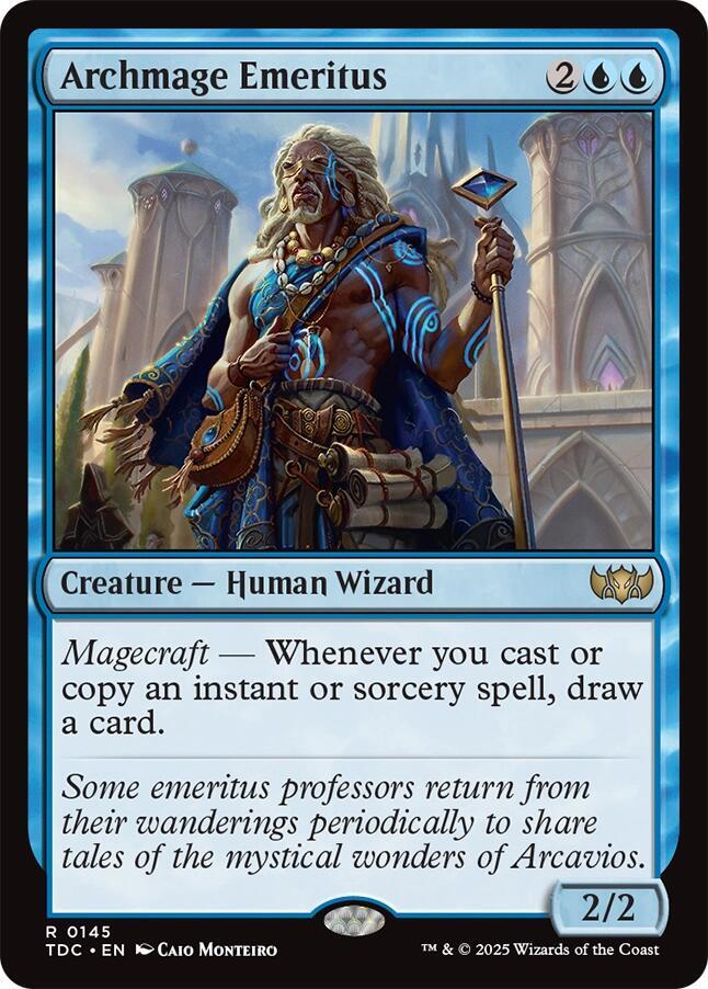 Archmage Emeritus [Commander: Tarkir: Dragonstorm] 145