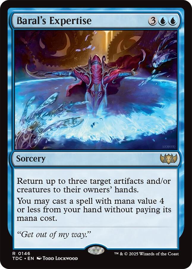 Baral's Expertise [Commander: Tarkir: Dragonstorm] 146