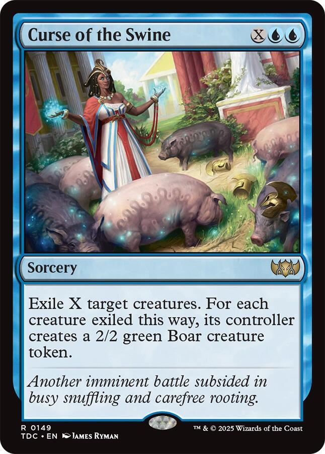 Curse of the Swine [Commander: Tarkir: Dragonstorm] 149