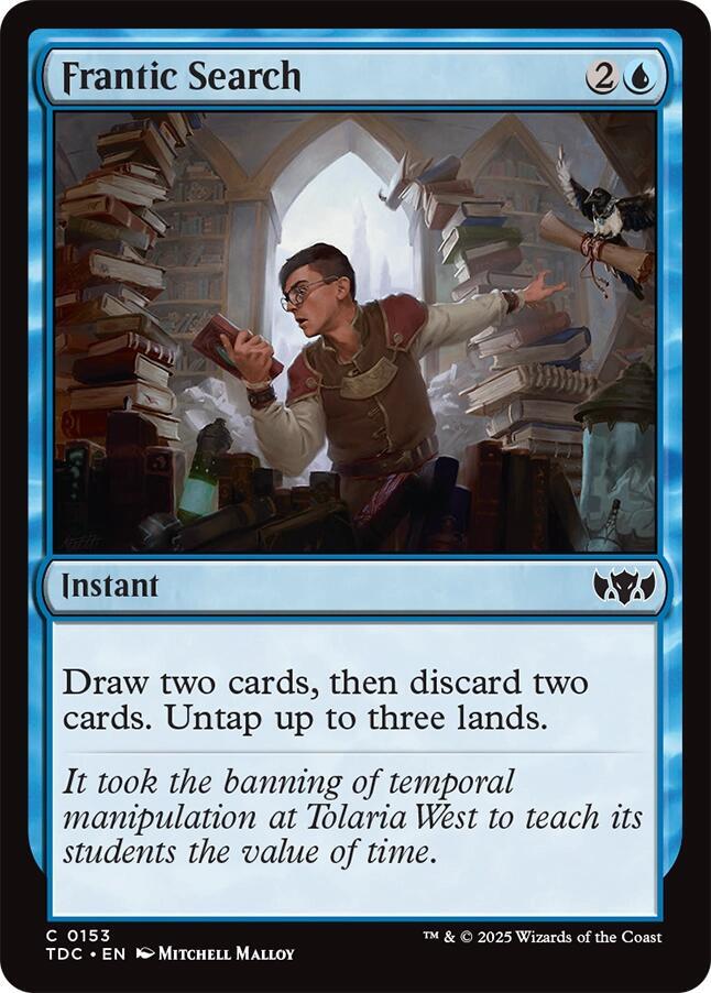 Frantic Search [Commander: Tarkir: Dragonstorm] 153
