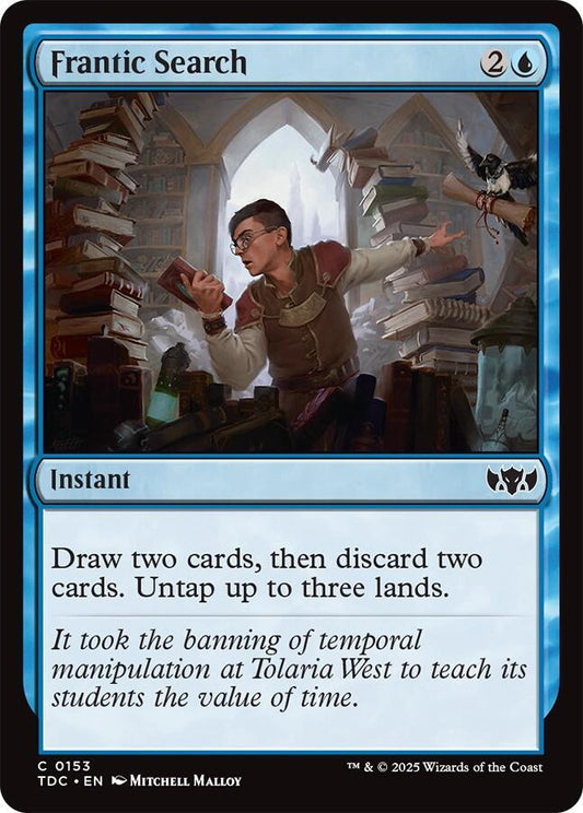 Frantic Search [Commander: Tarkir: Dragonstorm] 153