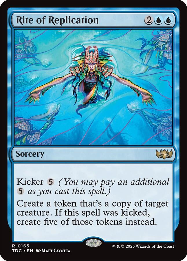 Rite of Replication [Commander: Tarkir: Dragonstorm] 165