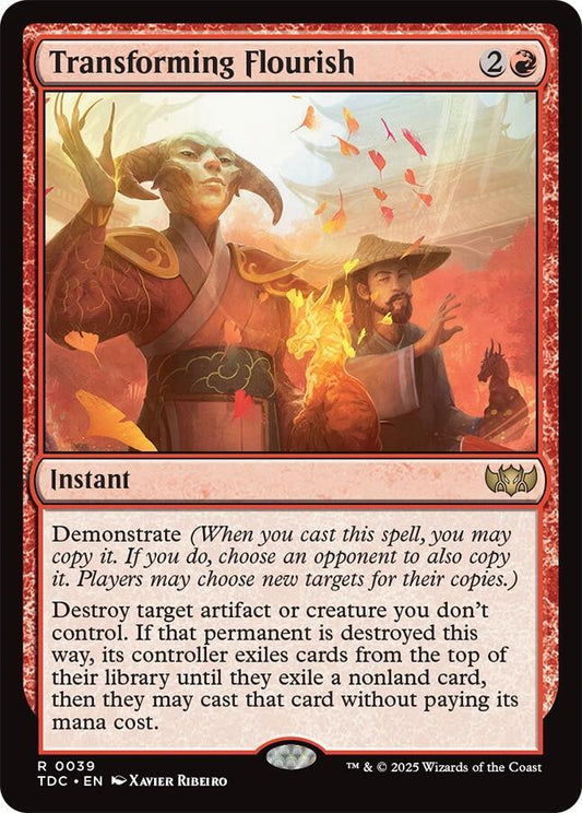 Transforming Flourish [Commander: Tarkir: Dragonstorm] 39