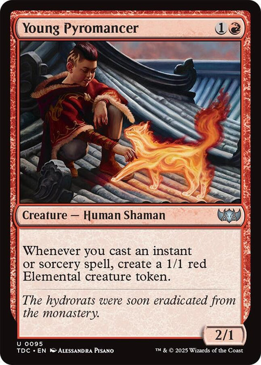 Young Pyromancer [Commander: Tarkir: Dragonstorm] 95