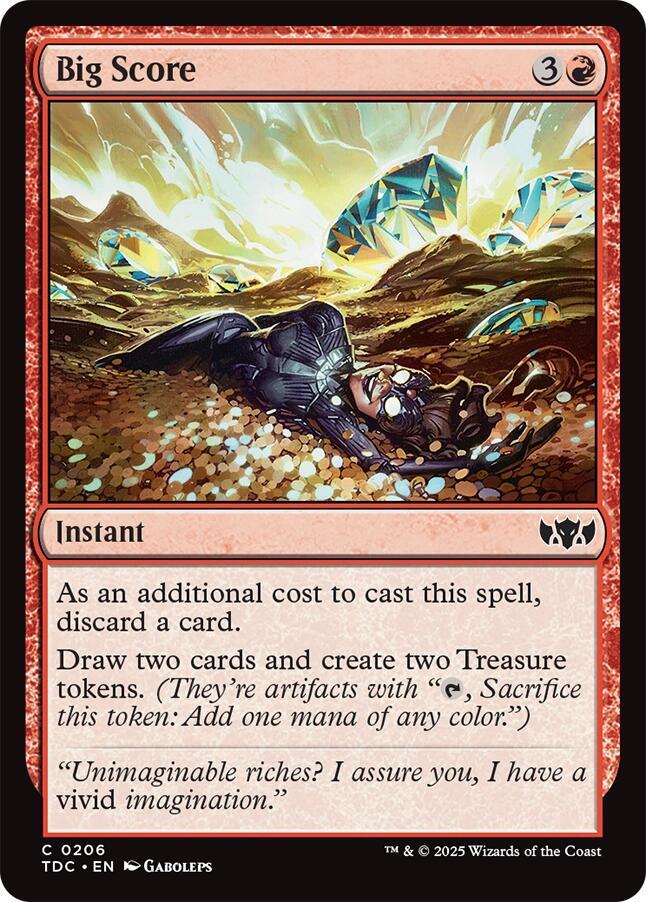 Big Score [Commander: Tarkir: Dragonstorm] 206